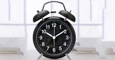 table clock
