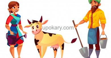 farmer with wife