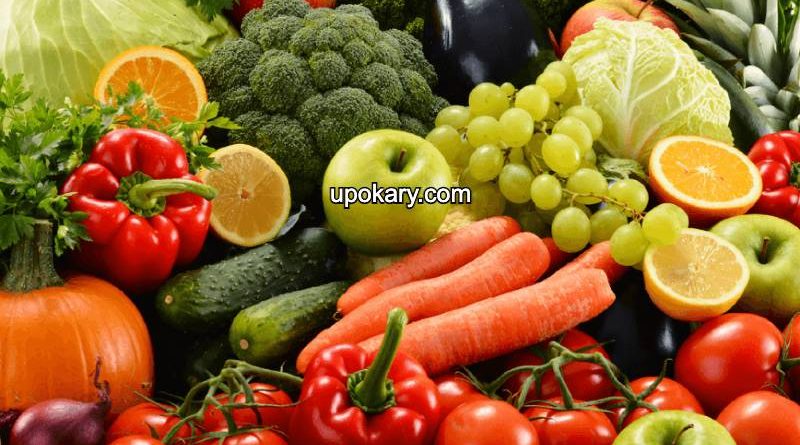 fruits and vegetables