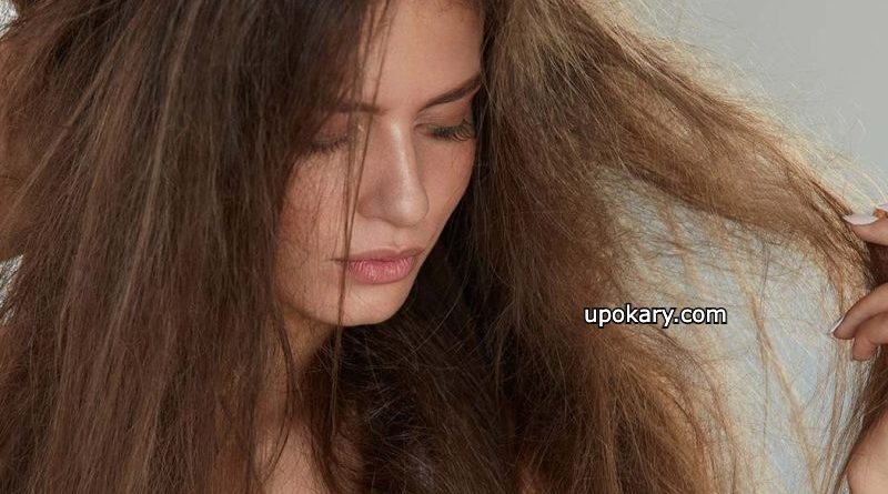 Tangled hair